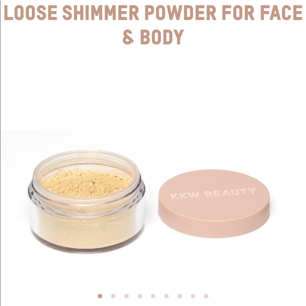 KKW Beauty Loose Shimmer Powder FaceBody Gold